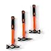 Rivet Hammer, Claw Hammer, Sheet Metal Hammer, Auto Body Repair Tools Hammer Cart 7 Piece Set, Body Repair Tool Kit with Carrying Case, Carbon Steel Cart and Hammer Dent Body Fender Tool Kit.