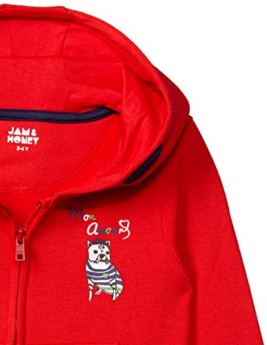 Image of Amazon Brand - Jam & Honey Girls Winter Sweatshirt
