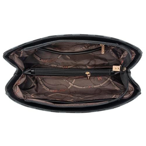 Montana West MEDIUM Chain Shoulder Bag for Women Hobo Handbags Tote Purse - Image 5