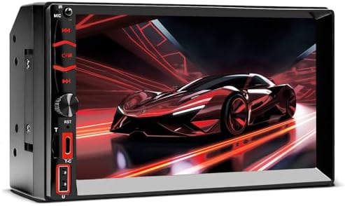 Double Din Car Stereo Apple Carplay Radio Screen for Car Audio Re...