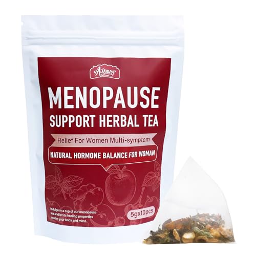 Auranic Menopause Support Herbal Tea - Natural Hormone Balance for