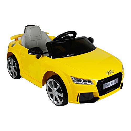 Bel - Carrinho Elétrico Audi TT RS 12V Amarelo