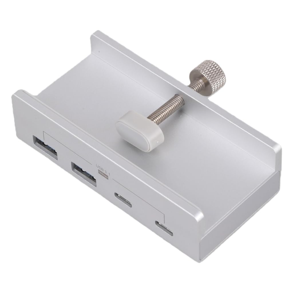 USB HUB 3.1 Aluminiowy adapter rozdzielacza stacji dokującej do akcesoriów biurkowych