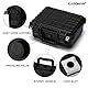 CASOMAN Water-Proof and Dust-Proof Protective Sturdy Plastic Storage Case with Cush-Proof Sponge and Customizable Foam, IP67 Water Proof Grade, 13.4 X 11.6 X 6