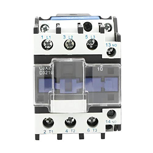 AC Contactor,220V 32A,CJX2-3210,High Sensitivity Industrial Electric AC Contactor,Coil Contactor,Universal Circuit Control