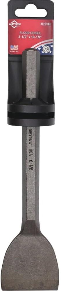 Floor Chisel 2-1/2 x 10", Hang Tag
