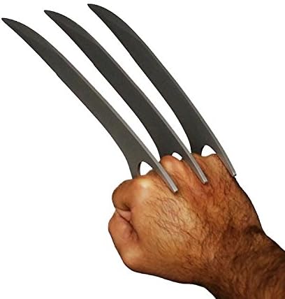 WOLVERINE Claws X-Men Pair Unsharpened Dull Blunt for Prop Movie Costume Halloween NEW!