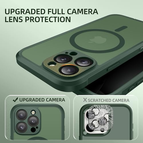 Coque iPhone 16 Pro Max avec protège-écran espion et aimant MagSafe puissant