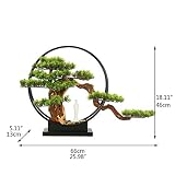 Sztuczne drzewo symulacyjne nowe ozdoby chińskie Zen Sztuczne drzewo bonsai sosna dekoracja biura Fałszywe drzewo sztuczna roślina mikro krajobraz Bonsai do salonu Dekoracja wejściowa