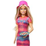 Barbie Vous pourrez déguster une cuisine italienne avec des accessoires pour pizza, café et cônes de gelato