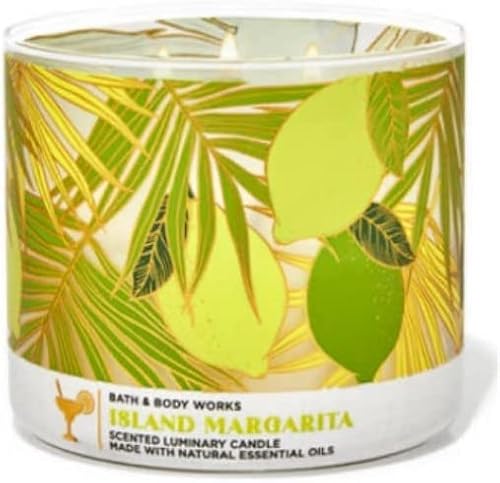 White Barn Bath And Body Works Island Margarita Scented 3-Wick Candle 14.5 Oz #TOP18