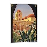 artboxONE Poster mit weißem Rahmen 18x13 cm Städte Travel 