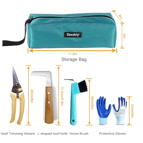 Image of 9 inch Farrier Tool Kit Goat Hoof Trimmers & Hoof Clippers Set