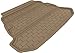 3D MAXpider Cargo Custom Fit All-Weather Floor Mat for Select Volvo S60 Models - Kagu Rubber (Tan)