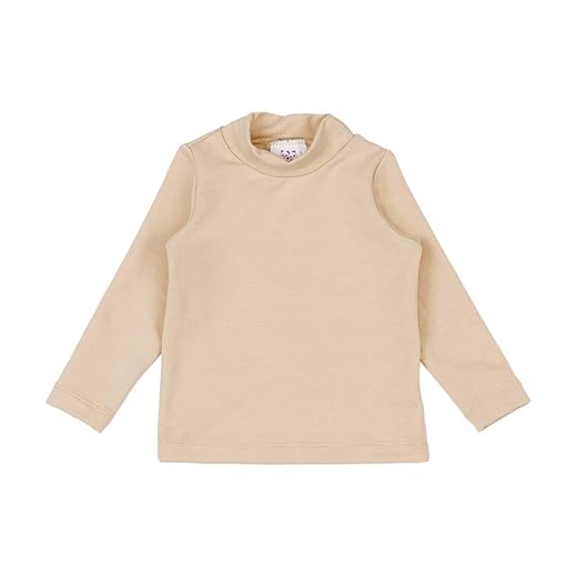 Blusa Gola Alta Térmico Comfort Infantil Peluciada Manga Longa