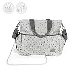 Atractivo diseño Walking Mum Inpiration - Bolsa canastilla, color gris