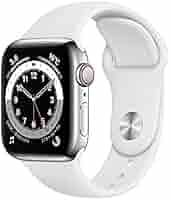 Apple Watch series6 ステンレススチール　シルバー Apple Apple Watch Series 6 GPS+Cellularモデル 40mm M06U3J/A