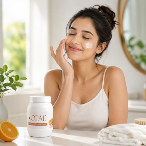 Image of OPAL Orange Herbal All Purpose Cream for Deep Nourishing & Refreshing Moisturizing Cream - Hydrating & Revitalizing Skin Care Cream All Skin Types - 800gm