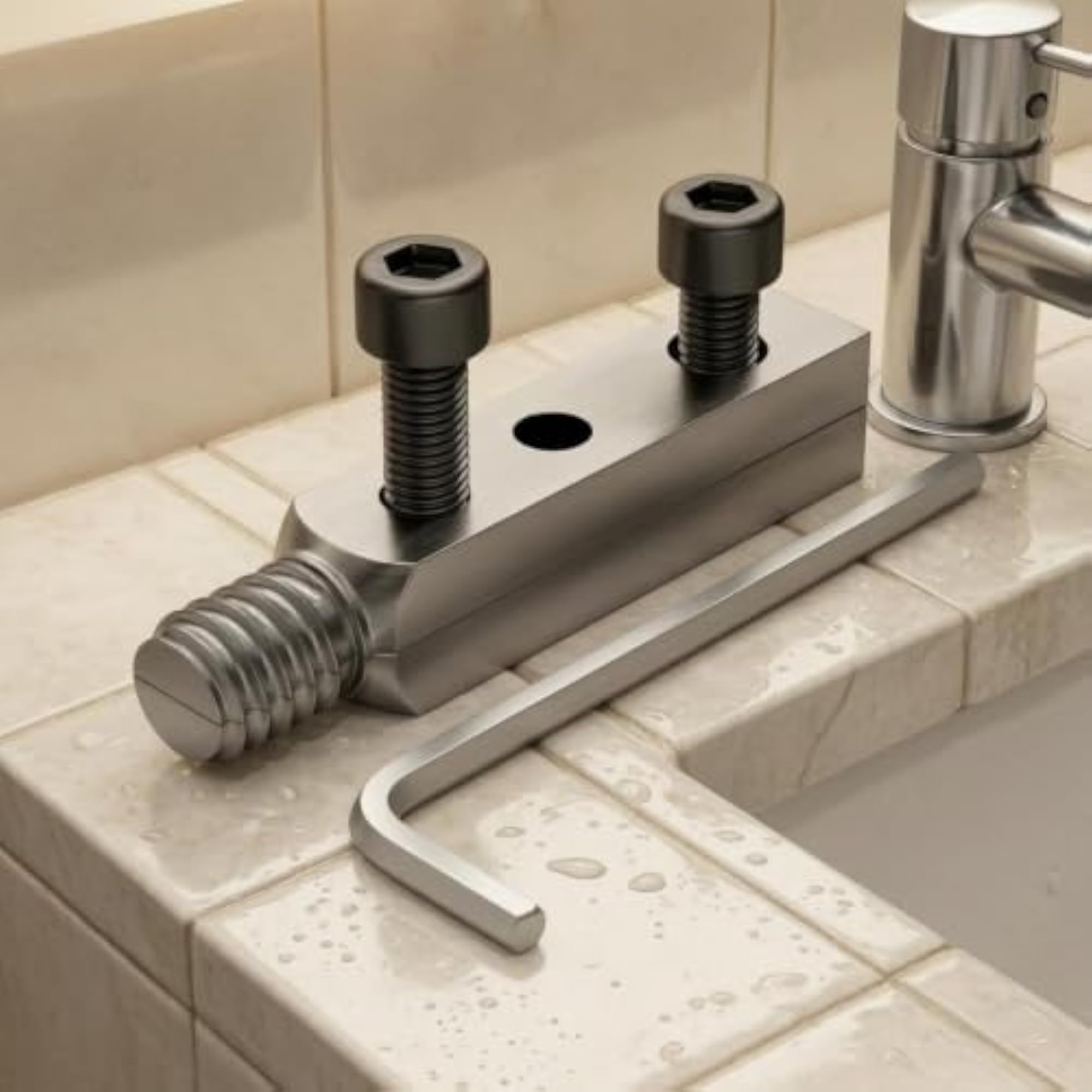 Adjustable Screw Remover Tool for Threaded Bolts