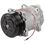 AC Compressor & 119mm 8-Groove A/C Clutch Replaces Sanden SD7H15 HD 4153 12v - BuyAutoParts...