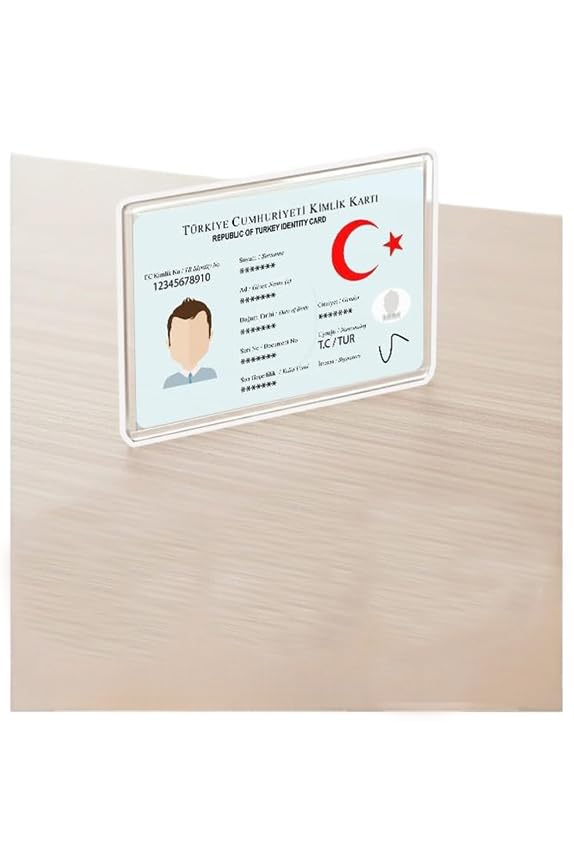 Kimlik Ehliyet Kabı Şeffaf 10 Adet Yumuşak Esnek Şeffaf Kırılmaz Kredi Kartı Koruyucu Kart Kılıfı Kart Kabı Plastik