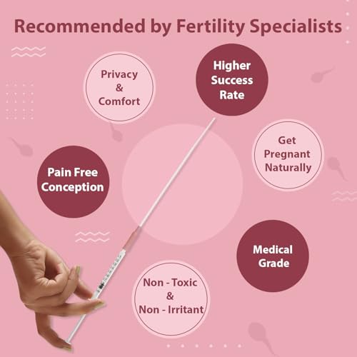 Image of B-Arm Home Insemination Kit- 17cm (Pack of 2) with 2 Tube Applicator, 2 dispensers & 2 Collection Containers| Self Insemination Kit for Women| Get Pregnant with Our IVI Kit| Supports Pregnancy Naturally