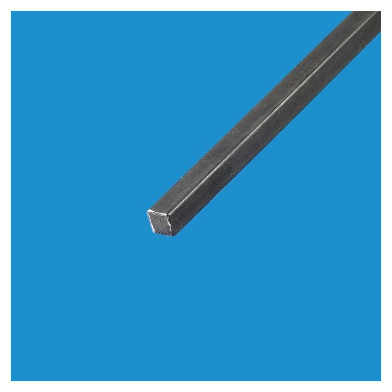 Commentfer - Fer carré plein laminé acier 8x8 mm Longueur - 1 metre