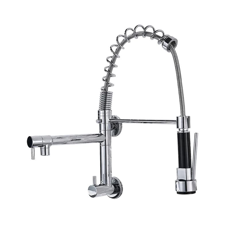 Robinet de cuisine mural rabattable de style printemps pour bar - 6