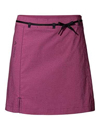 VAUDE Women's Tremalzo Skirt III - Rock für den Radsport für Damen - inkl. Innenhose - atmungsaktiver Fahrradrock