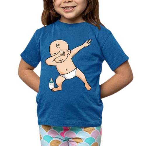 GenericKids Unisex T-Shirt Camesita Printed The Dabbing Dance Baby