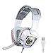 Produktbild Somic USB Wired 7.1 virtural Reality Headset Surround Sound Gaming Kopfhörer mit Mikrofon für PC, PS4, Video Spiele (G910, weiß) weiß weiß