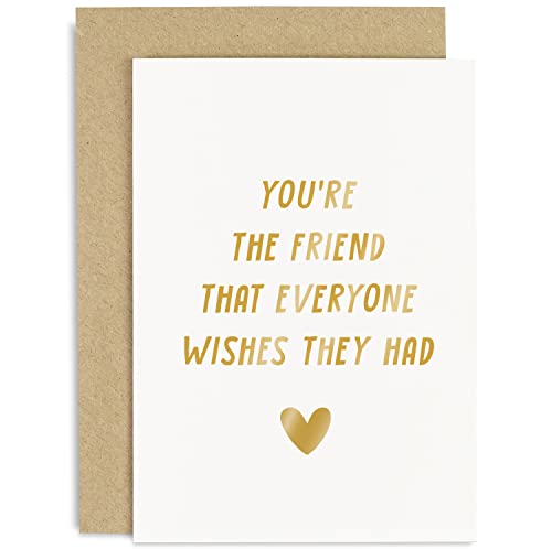 Old English Co. Cute Birthday Card For Friend