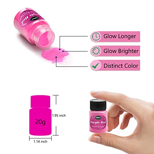 Glow In The Dark Pigment Mica Powder - 12 Colors Luminous Powder 20G/0.7Oz And 3 Colors Gold Foil Flakes 2G, Epoxy Resin Color Dyes For Resin Art, Slime, Nail Art, Acrylic Paint And Diy Crafts #TOP3