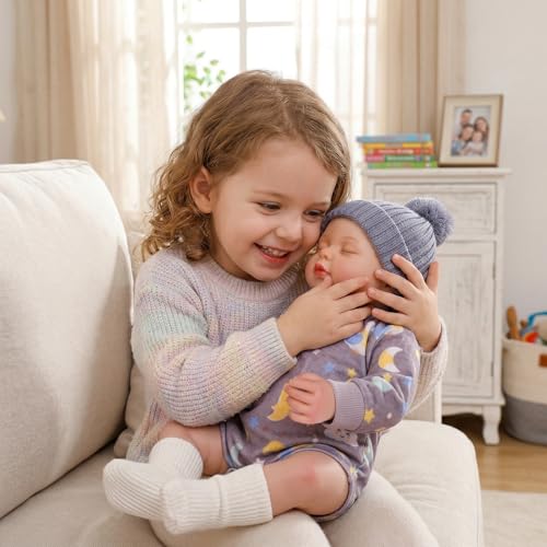 Muñeca Reborn Dormilona de 20 Pulgadas para Niños miniatura 3