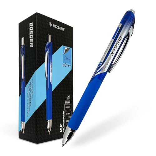 Bolígrafos de Gel FLEXOFFICE Azul Punta Fina 0.7mm Pack 10 miniatura 1