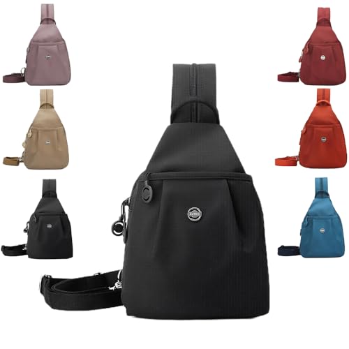 ANYSENT 3 in 1 Travel Tote Bag,Waterproof 2-Way Commuter Bag, Large Capacity Multi-Pocket Convertible Backpack & Crossbody Bag (Black)