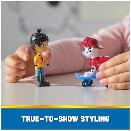 Paw Patrol Marshall & Daring Danny X Figures Set with Skateboard, Kids Toys for Boys and Girls Ages 3 and Up by Paw Patrol - Image 6