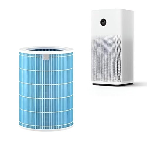 Image of Replacement Filter Compatible with Xiaomi Mi Air Purifier 1, 2, 2C, 2S, 2H, 3, 3C, 3H - HEPA ONLY (MI N 123 BLUEHEPA N)