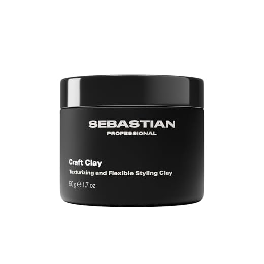Sebastian Professional Craft Clay Texturizing & Flexible Styling Clay – Mattes Haarwachs - definiert Textur, verleiht Volumen & flexiblen Halt, ideal für kurze & mittellange Haare - 50 ml