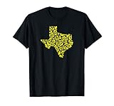 The Yellow Rose of Texas Pattern Shirt T-Shirt