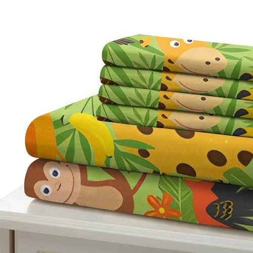Funda nórdica 3D jungle con cremallera antiácaros de microfibra suave 200x200cm 7