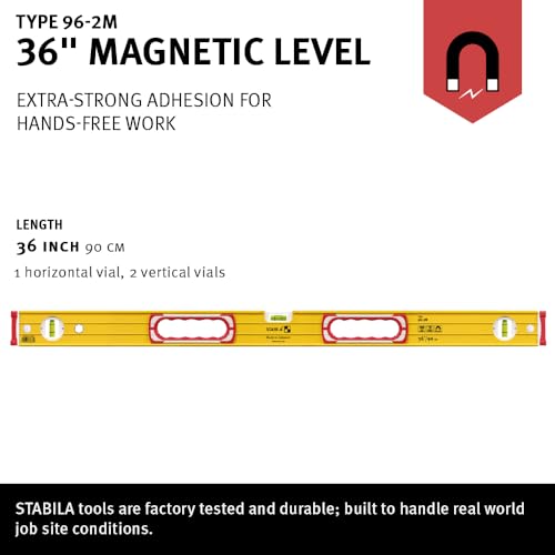 Image of STABILA Type 96M Magnetic Level, 36 Inch, Cat. Number 38636