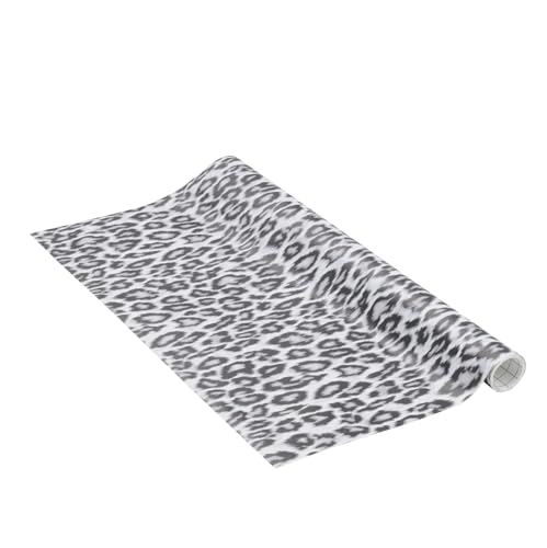 Venilia Lámina adhesiva, Estampado de leopardo Leo, 45cm x 1,5m, Espesor 95μ, Vinilo autoadhesivo para muebles o cocina, decorativas papel pintado pared, PVC sin ftalatos, Fabricado en UE