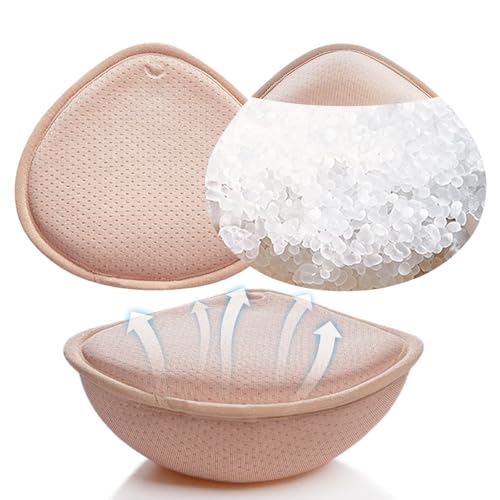 Breast Prosthesis Breast Form premium breathable silicone bead for Post-Mastectomy pockets bra-daily & swim use