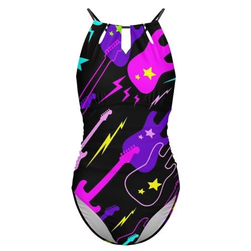 Maillot de bain une pièce gainant pour masquer les rondeurs du ventre - 4