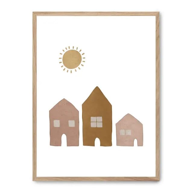 Cuadro houses FASE5 : tableau décoratif premium pour intérieurs élégants