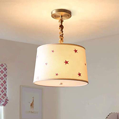 Lustre enfant étoile en cuivre pour illuminer une chambre chaleureuse