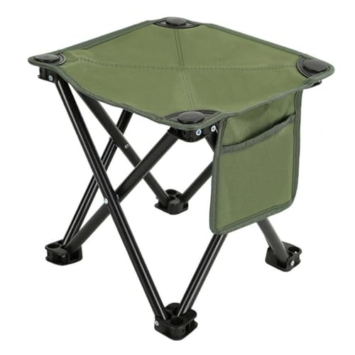 Menolana Portable Folding Camping Stool Recliner Foot Rest Multipurpose Compact Small Foldable Chair for Fishing Beach Backpacking BBQ