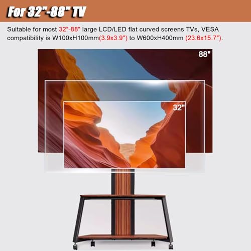 Soporte de Piso para TV 32"-88" Ajustable FKTHYO miniatura 5