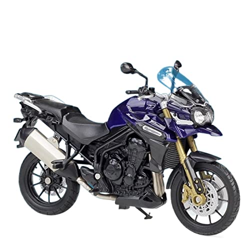 Moto Triumph Tiger Explorer 1:18 modèle réduit de collection en métal moulé sous pression